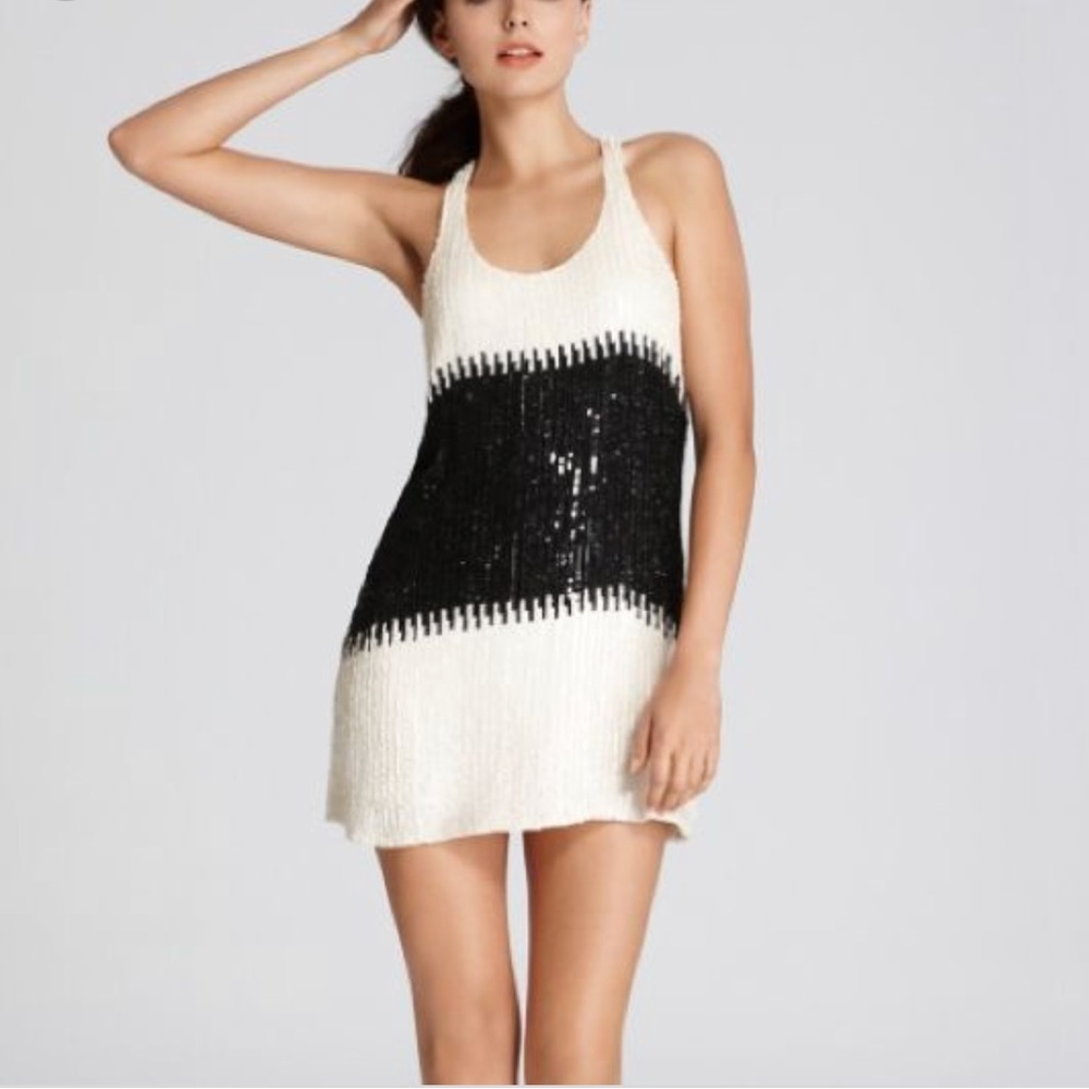 Parker sequin racerback dress